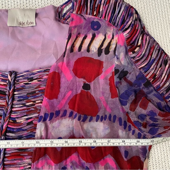 Anthro Colorful Patterned Dress - Picture 9 of 11